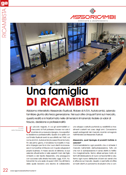 Giornale dell'Aftermarket - Luglio/Agosto 2023